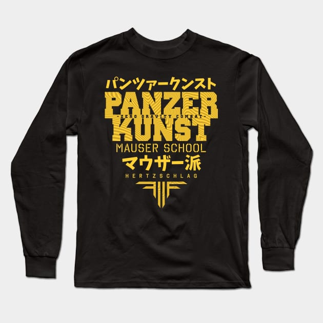 Panzer Kunst Long Sleeve T-Shirt by Krobilad